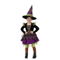 Disfraz de Brujita Puntitos para niña Disfraces Infantiles|Disfraces Halloween Bebés