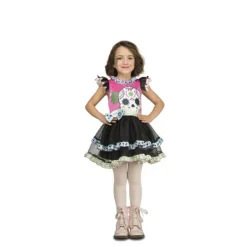 Online Disfraz de Calaverita Rosa para niña Disfraces Infantiles|Disfraces Halloween Niña