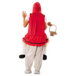 Disfrazzes Disfraces Unisex|Disfraces Disney^Disfraz de Caperucita Roja a hombros de Lobo para adultos