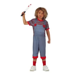 Sale Disfraz de Chucky Muñeco Diabólico para niños Disfraces Infantiles|Disfraces Halloween Niño