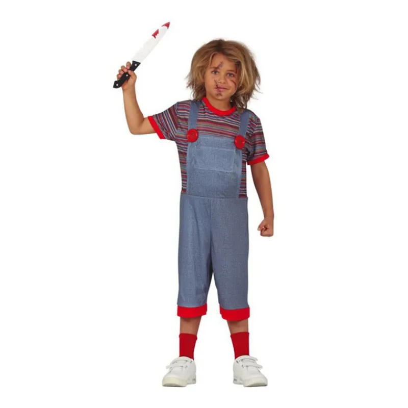 Sale Disfraz de Chucky Muñeco Diabólico para niños Disfraces Infantiles|Disfraces Halloween Niño