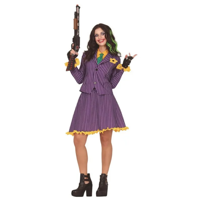 Mujer Disfrazzes Disfraces Mujer|Disfraces Dc^Disfraz de Clown o Payasa Risueña para Mujer