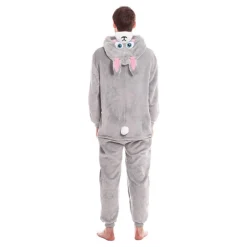 Hombre Disfrazzes Disfraces Hombre^Disfraz de Conejo Gris con Capucha para hombre