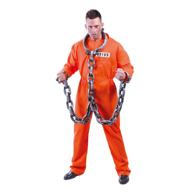 Hombre Disfrazzes Disfraces Hombre|Disfraces Halloween Hombre^Disfraz de Convicto para hombre