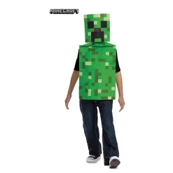 Best Disfraz de Creeper Minecraft para Niño - Licencia Oficial Disfraces Infantiles|Disfraces Videojuegos