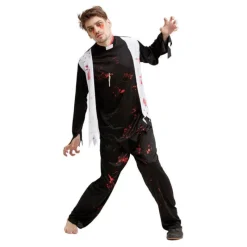 Hombre Disfrazzes Disfraces Hombre|Disfraces Halloween Hombre^Disfraz de Cura Zombie para hombre