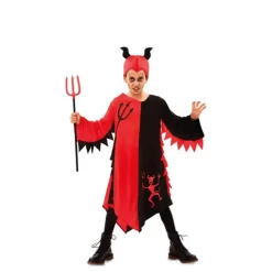 Disfrazzes Disfraces Infantiles|Disfraces Halloween Niño^Disfraz de Demonio Rojo y Negro para niños