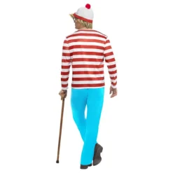 Best Disfraz de Dónde está Wally: Wally para Hombre Hombre Disfraces Hombre|Disfraces Kawaii Y Divertidos