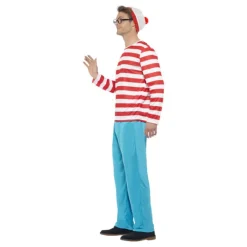 Best Disfraz de Dónde está Wally: Wally para Hombre Hombre Disfraces Hombre|Disfraces Kawaii Y Divertidos