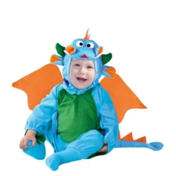 Hot Disfraz de Dragoncito azul Baby para bebes Disfraces Infantiles|Disfraces Halloween Bebés