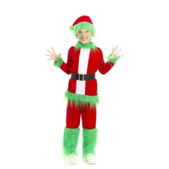 Disfrazzes Disfraces Infantiles|Disfraces Disney^Disfraz de Duende Gruñón de Navidad Verde para Niño