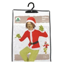 Disfrazzes Disfraces Infantiles|Disfraces Disney^Disfraz de Duende Gruñón Navideño verde para niño
