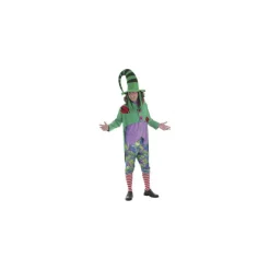 Online Disfraz de Duende Verde y Morado para hombre Hombre Disfraces Hombre