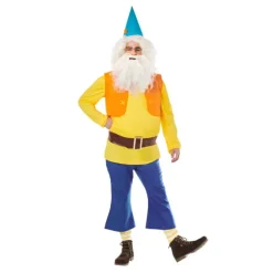 Clearance Disfraz de Enanito del Bosque Amarillo para Hombre Hombre Disfraces Hombre|Disfraces Disney