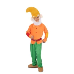 Disfrazzes Disfraces Infantiles|Disfraces Disney^Disfraz de Enanito Naranja con Gorro para Niño