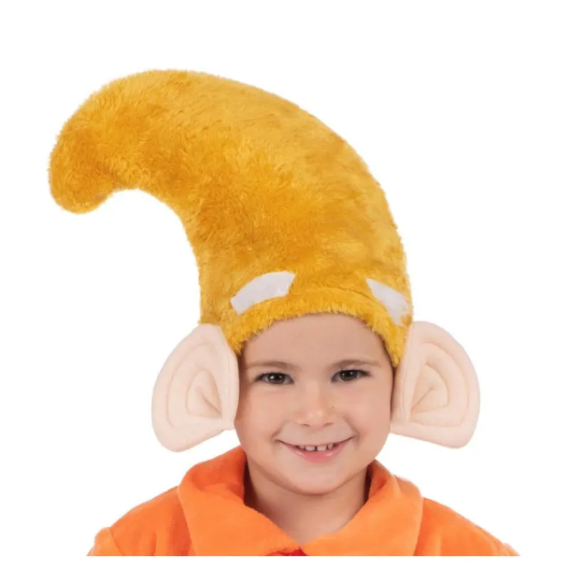 Disfrazzes Disfraces Infantiles|Disfraces Disney^Disfraz de Enanito Naranja con Gorro para Niño