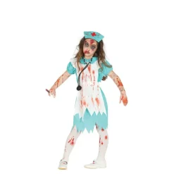 Sale Disfraz de Enfermera Zombie para niña Disfraces Infantiles|Disfraces Halloween Niña