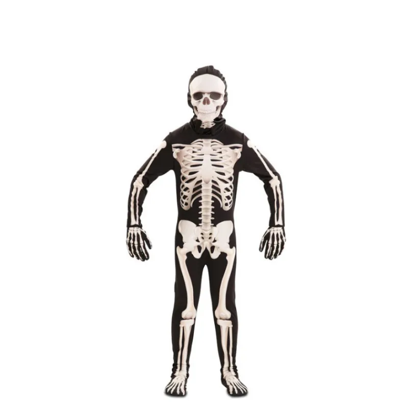 Hot Disfraz de Esqueleto Completo Deluxe para niños Disfraces Infantiles|Disfraces Halloween Niño