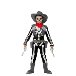 Sale Disfraz de Esqueleto Cowboy para niño Disfraces Infantiles|Disfraces Halloween Niño