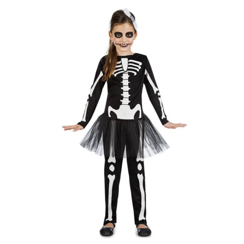 Disfrazzes Disfraces Infantiles|Disfraces Halloween Niña^Disfraz de Esqueleto Tutú para niña
