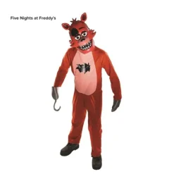Disfrazzes Disfraces Infantiles|Disfraces Videojuegos^Disfraz de Foxy clásico Five Nights at Freddys con máscara para niño