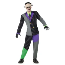 Hot Disfraz de Frankenstein a Rayas para Hombre Hombre Disfraces Hombre