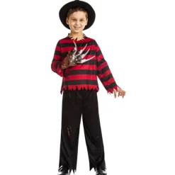 Hot Disfraz de Freddy Krueger para niño Disfraces Infantiles|Disfraces Halloween Niño