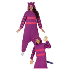Best Disfraz de Gato Cheshire para adulto Disfraces Unisex|Disfraces Disney