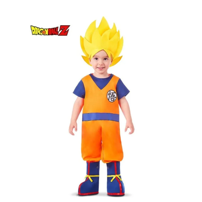 Disfrazzes Disfraces Infantiles|Disfraces Manga Y Anime^Disfraz de Goku Clásico de Dragon Ball para Bebé