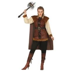 Mujer Disfrazzes Disfraces Mujer|Disfraces Medievales Y Vikingos ^Disfraz de Guerrera Vikinga para mujer