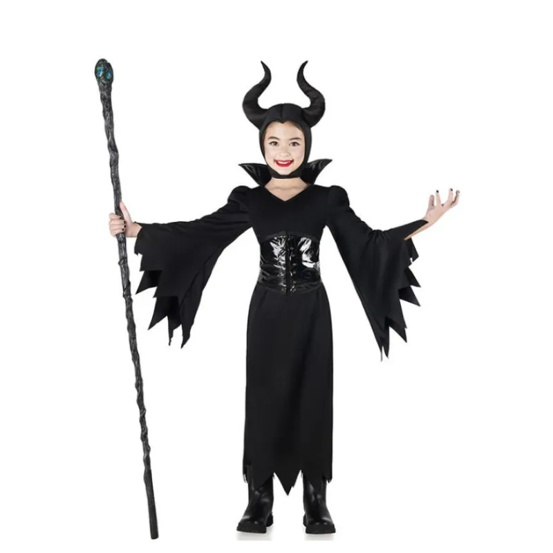 Disfrazzes Disfraces Infantiles|Disfraces Disney^Disfraz de Hada Malvada oscura para niña