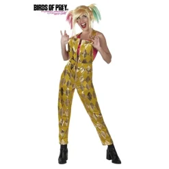 Outlet Disfraz de Harley Quinn Dorado Aves de Presa mujer Mujer Disfraces Mujer|Disfraces Dc