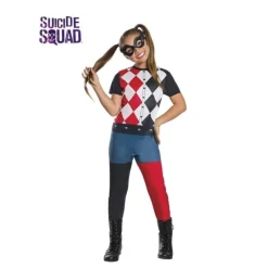 New Disfraz de Harley Quinn Super Hero Girls Opp en caja para niña Disfraces Infantiles|Disfraces Dc