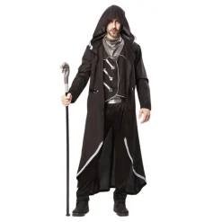 Hombre Disfrazzes Disfraces Hombre|Disfraces Harry Potter^Disfraz de Hechicero negro para hombre