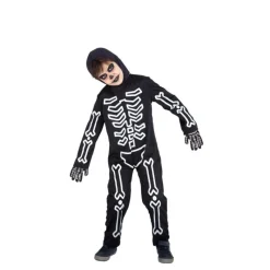 Disfrazzes Disfraces Infantiles|Disfraces Halloween Niño^Disfraz de Huesitos Brilla en la oscuridad para niños