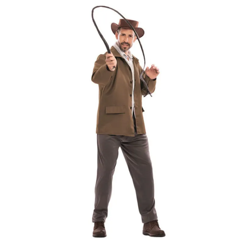 Hombre Disfrazzes Disfraces Hombre|Disfraces Cine^Disfraz de Indiana Jones para hombre