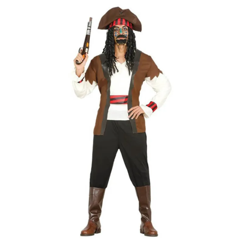 Hombre Disfrazzes Disfraces Hombre|Disfraces Cine^Disfraz de Jack Sparrow Piratas del Caribe