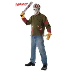 Hombre Disfrazzes Disfraces Hombre|Disfraces Halloween Hombre^Disfraz de Jason de Viernes 13 para hombre