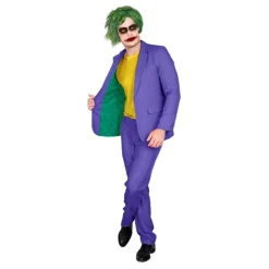 New Disfraz de Joker Púrpura para Hombre Hombre Disfraces Hombre|Disfraces Dc