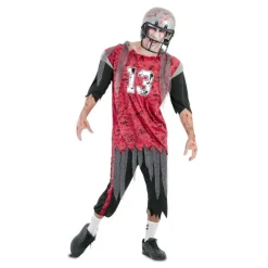 New Disfraz de Jugador Fútbol Americano Zombie para hombre Hombre Disfraces Hombre|Disfraces Halloween Hombre