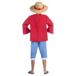 Hombre Disfrazzes Disfraces Hombre|Disfraces Manga Y Anime^Disfraz de Luffy de One Piece para Hombre