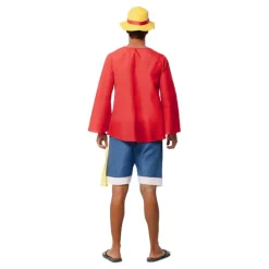 Hombre Disfrazzes Disfraces Hombre|Disfraces Manga Y Anime^Disfraz de Luffy One Piece para Hombre