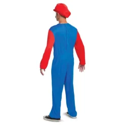 New Disfraz de Mario Nintendo Super Mario Brothers clásico para hombre Hombre Disfraces Hombre|Disfraces Videojuegos