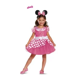 Disfrazzes Disfraces Infantiles|Disfraces Disney^Disfraz de Minnie Mouse Deluxe de Disney para Niña