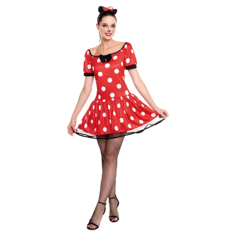 Mujer Disfrazzes Disfraces Mujer|Disfraces Disney^Disfraz de Minnie Mouse para Mujer