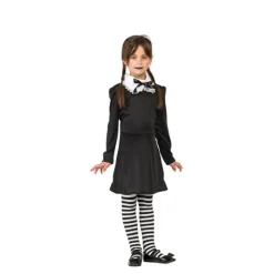 Disfrazzes Disfraces Infantiles^Disfraz de Miércoles con lacito infantil