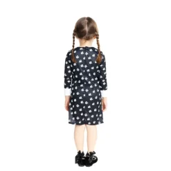 Discount Disfraz de Miércoles vestido estampado para bebé y niña Disfraces Infantiles