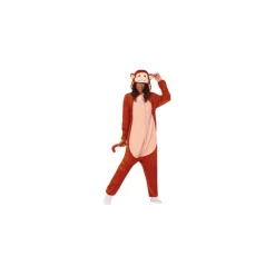 Mujer Disfrazzes Disfraces Mujer^Disfraz de Mono Marrón Kigurumi Pijama para mujer
