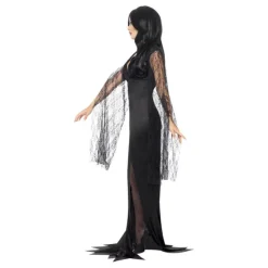 Mujer Disfrazzes Disfraces Mujer^Disfraz de Morticia Addams con puntilla