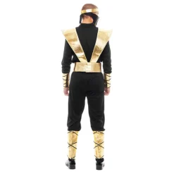 Clearance Disfraz de Ninja Kombat Serpiente negro y dorado para hombre Hombre Disfraces Hombre|Disfraces Videojuegos